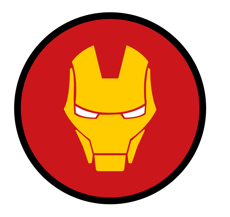 Lamparas emblemas de super héroes