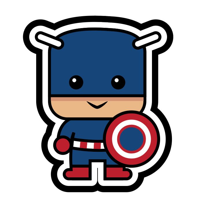 Lamparas personajes súper héroes