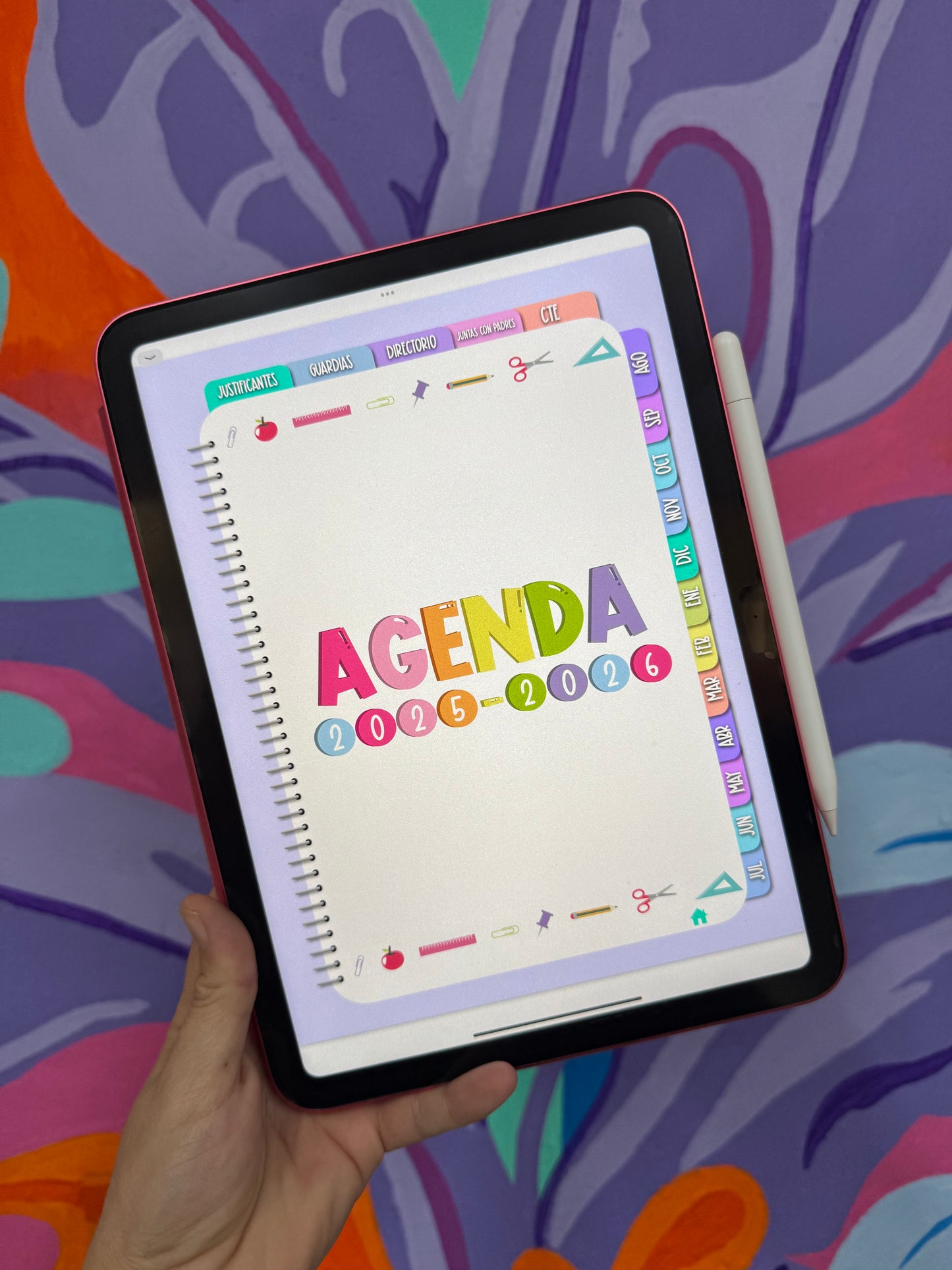 Agenda Digital Docente 2025-2026 – Organización Moderna y Práctica