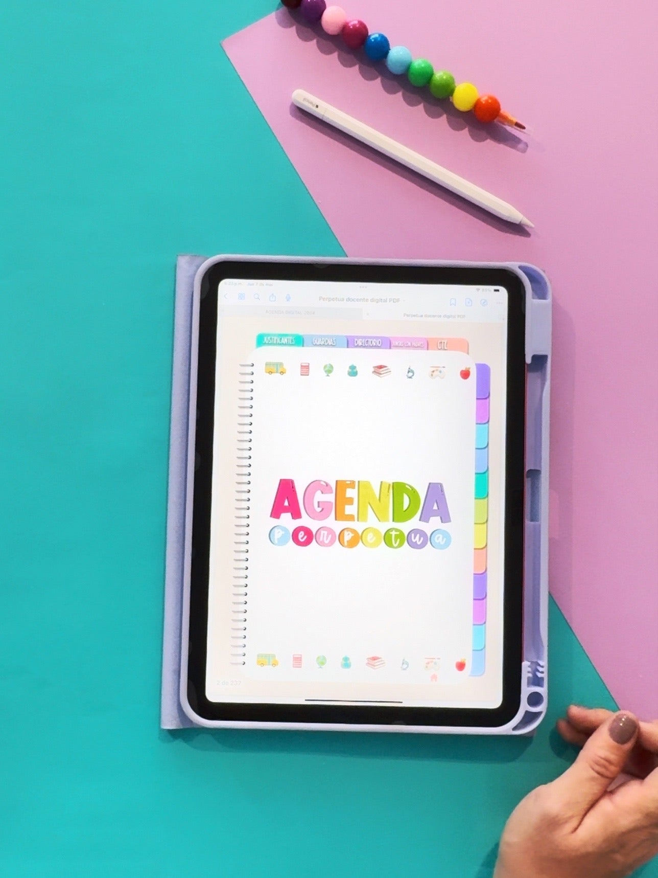 Agenda digital docente Perpetua