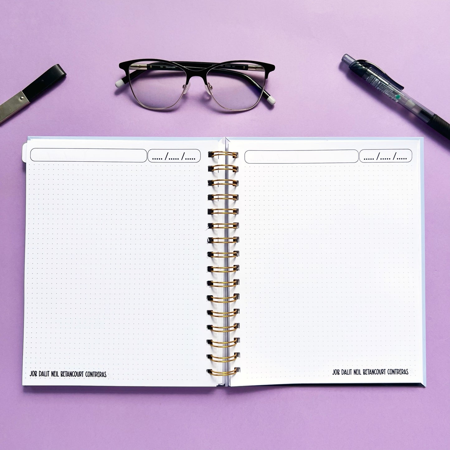 Libreta personalizada