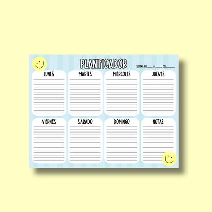 Planeador Semanal Docente – Organización a tu Medida