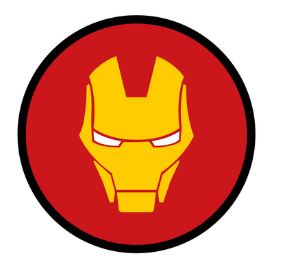 Lamparas emblemas de super héroes