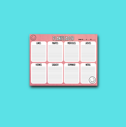 Planeador Semanal Docente – Organización a tu Medida