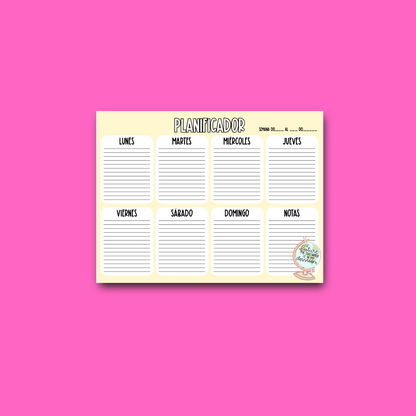 Planeador Semanal Docente – Organización a tu Medida
